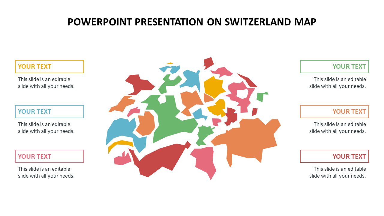 powerpoint presentation on switzerland map